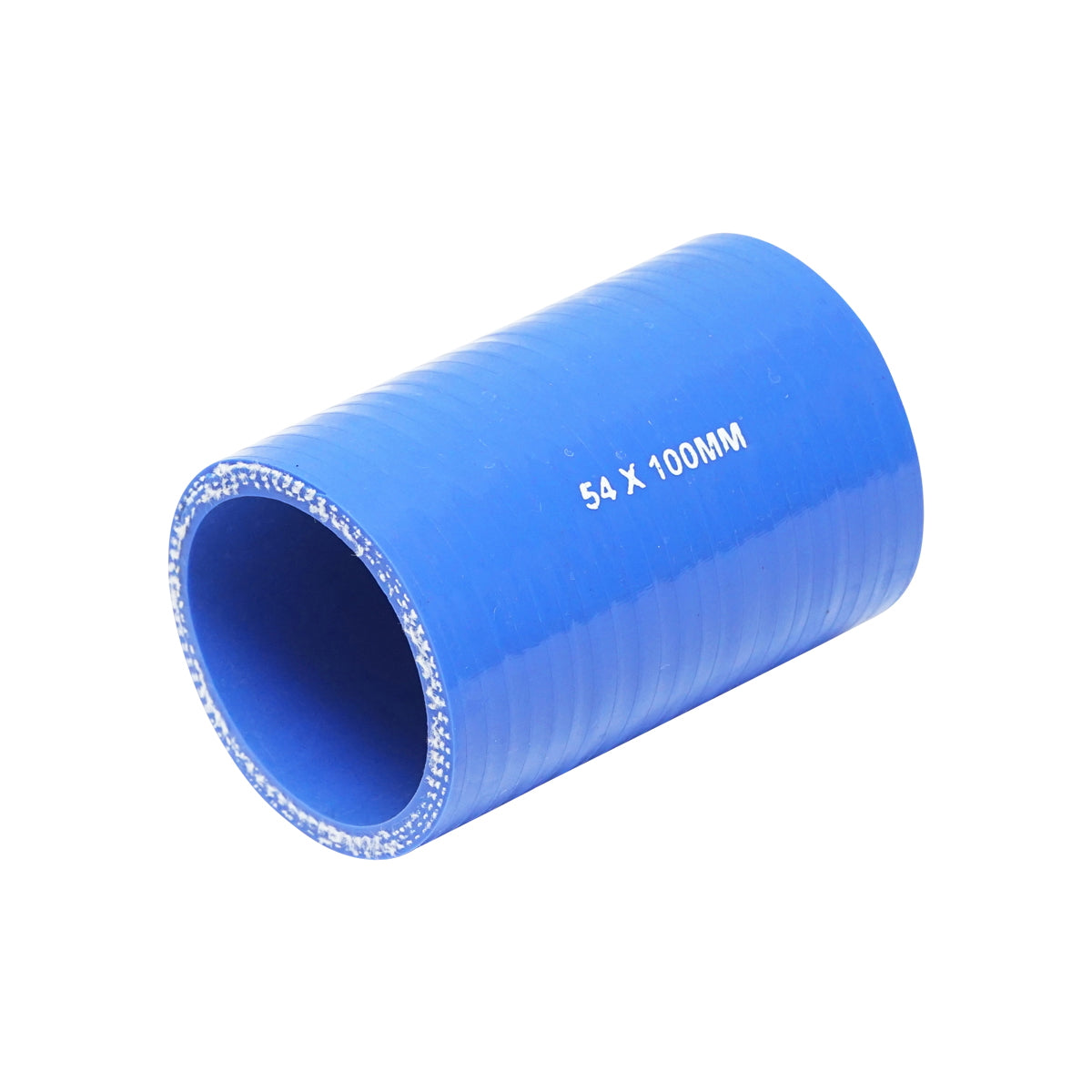 Cooling hose straight 54x100mm silicone with textile insert Breckner Germany